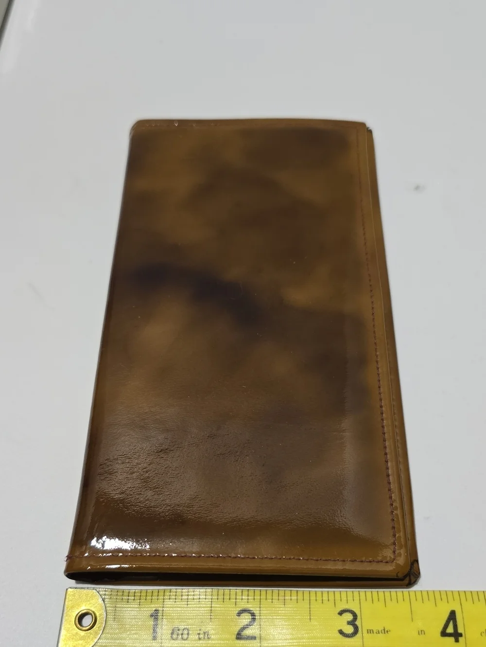 NPS Vintage Christian Dior Genuine Calf Leather Long Wallet Checkbook Cover